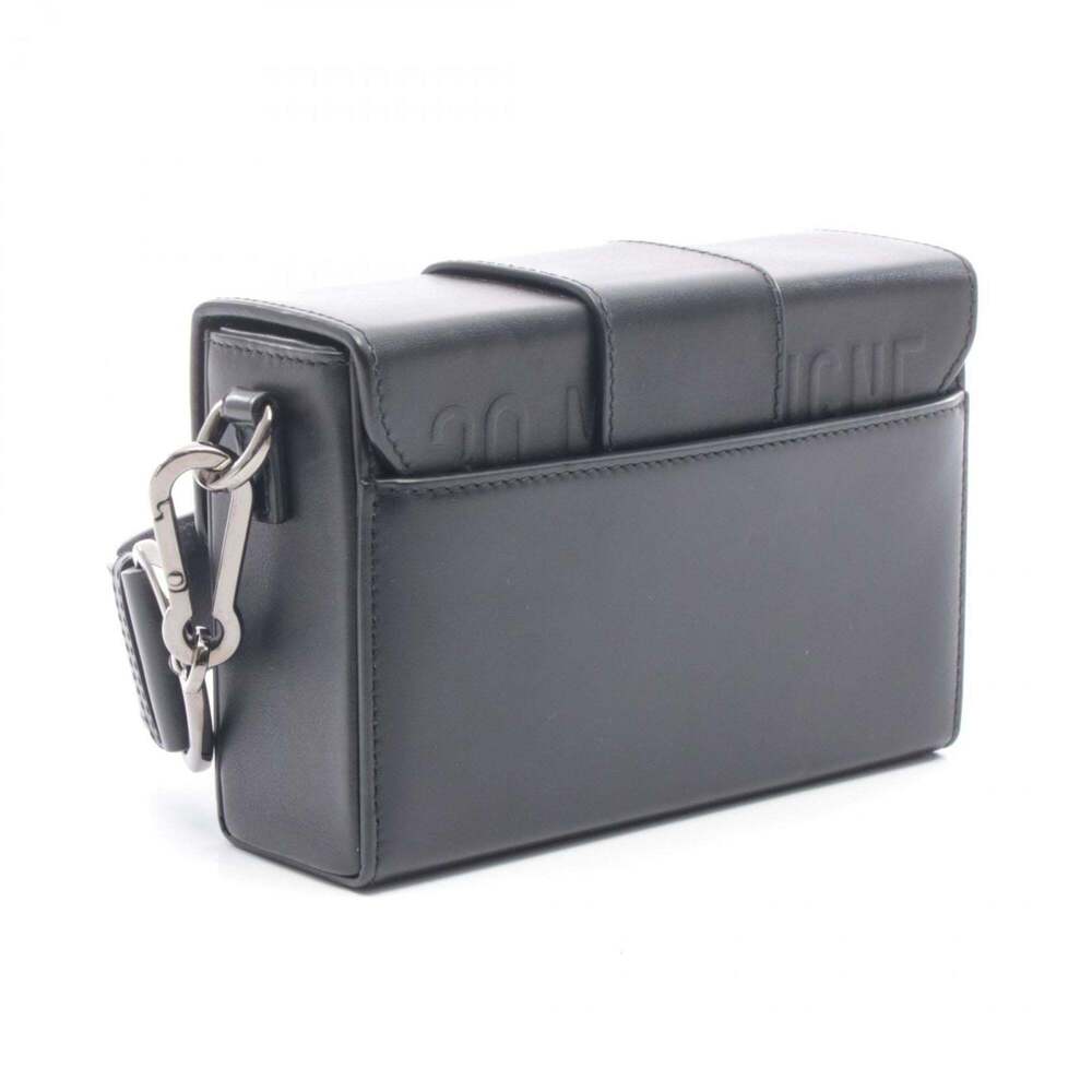 CHRISTIAN DIOR Black Leather Shoulder Bag - Picture 2 of 10